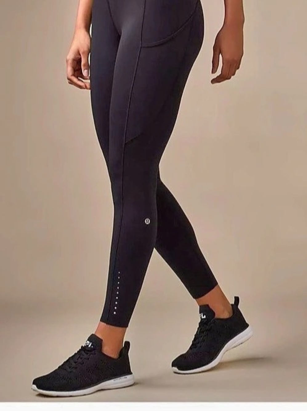 lululemon Fast and Free High-Rise Tight 28" Black Leggings